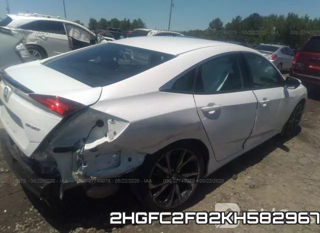 2HGFC2F82KH582967 фото 5