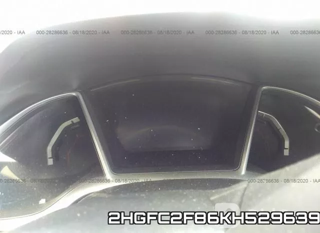 2HGFC2F86KH529639 фото 8
