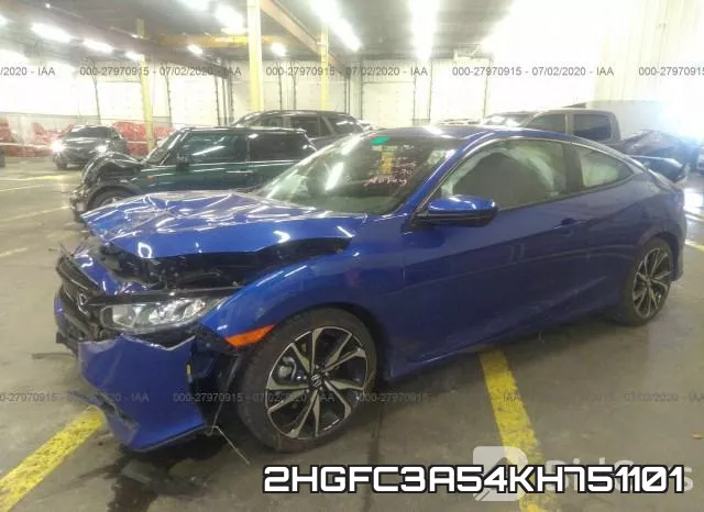 2HGFC3A54KH751101 фото 3