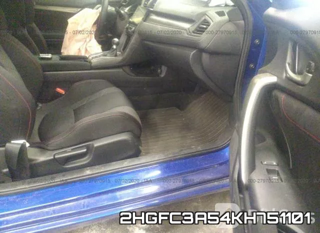 2HGFC3A54KH751101 фото 6
