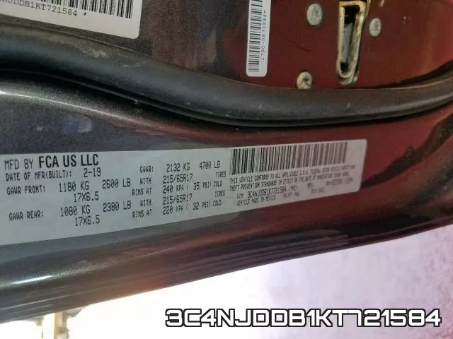 3C4NJDDB1KT721584 фото 2