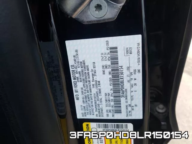 3FA6P0HD8LR150154 фото 2