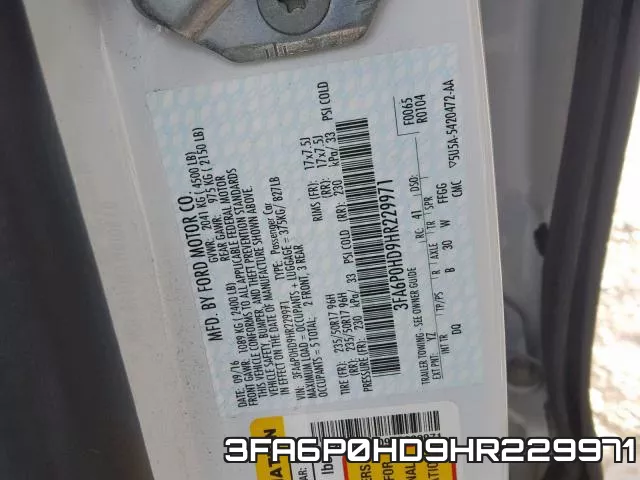 3FA6P0HD9HR229971 фото 2