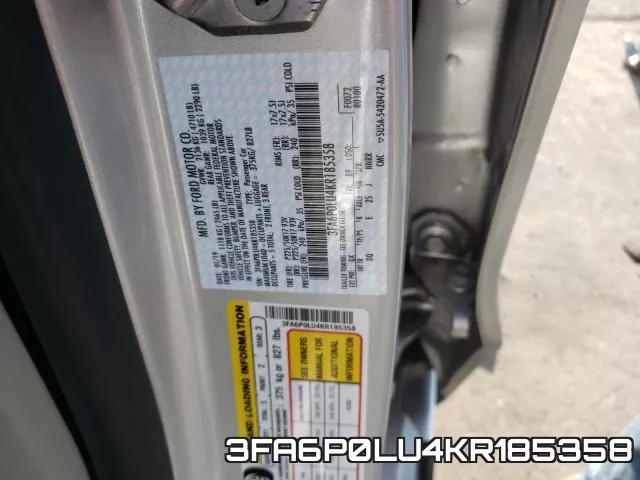 3FA6P0LU4KR185358 фото 2