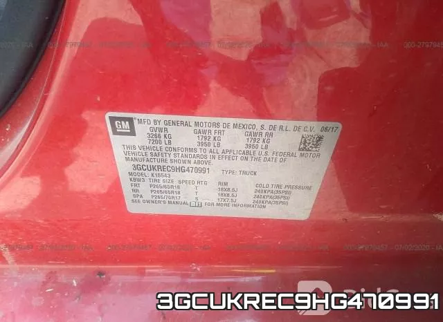 3GCUKREC9HG470991 фото 10
