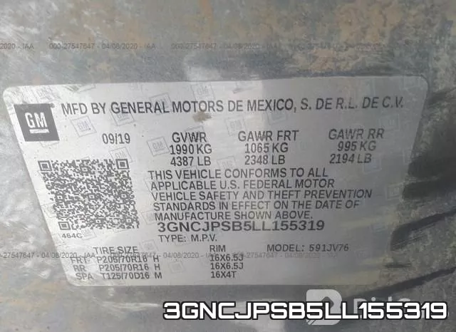 3GNCJPSB5LL155319 фото 10