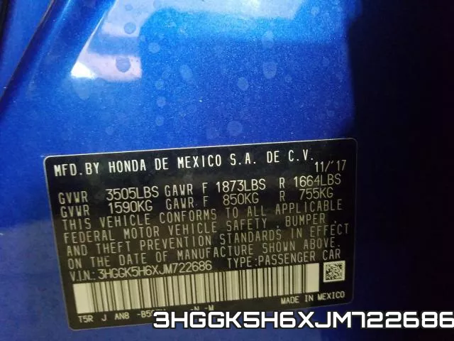 3HGGK5H6XJM722686 фото 2
