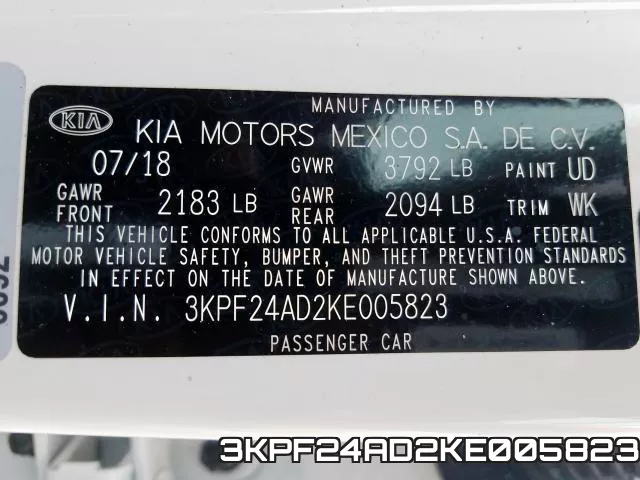 3KPF24AD2KE005823 фото 2