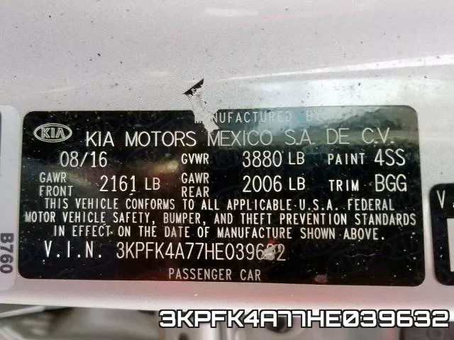 3KPFK4A77HE039632 фото 2