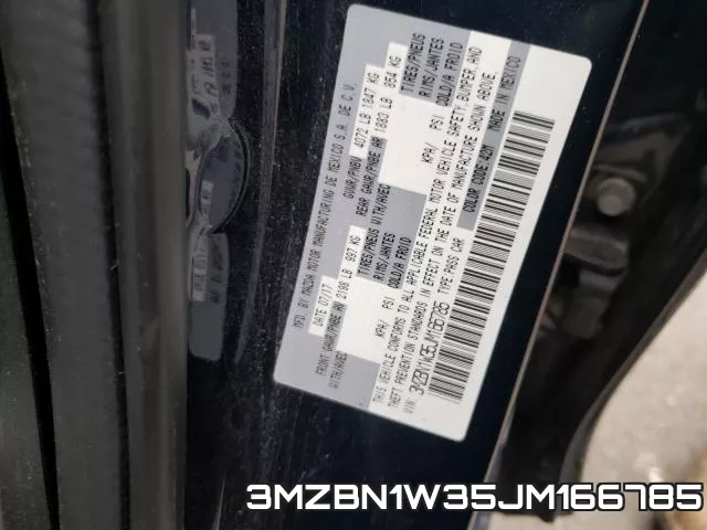 3MZBN1W35JM166785 фото 2