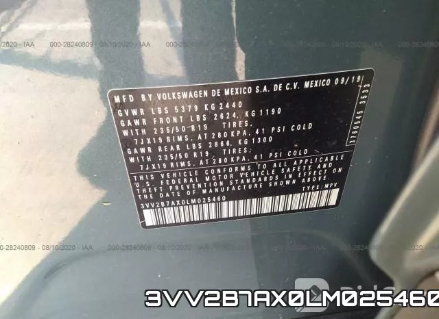 3VV2B7AX0LM025460 фото 10