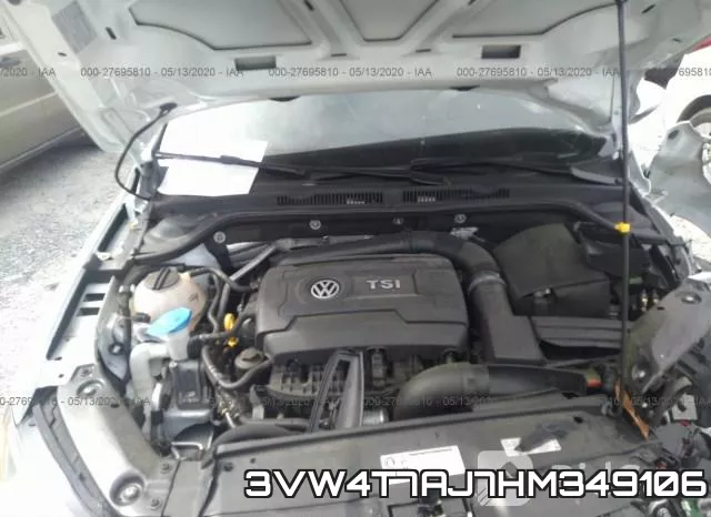 3VW4T7AJ7HM349106 фото 2