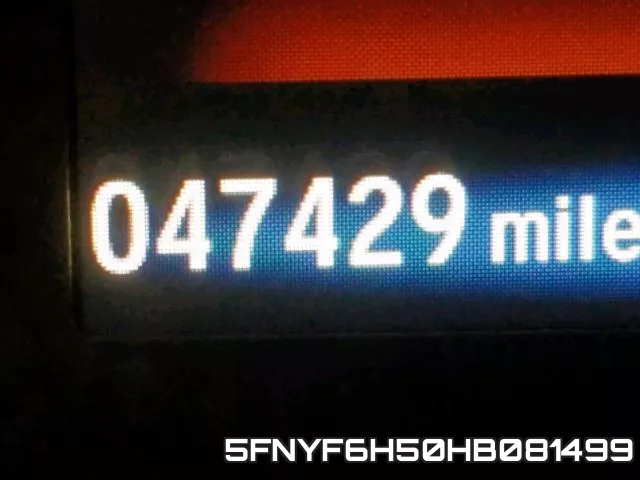 5FNYF6H50HB081499 фото 9