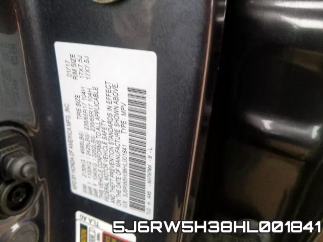 5J6RW5H38HL001841 фото 2