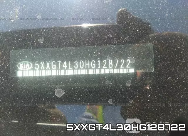 5XXGT4L30HG128722 фото 10