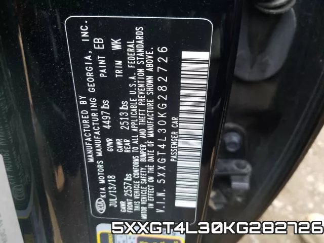 5XXGT4L30KG282726 фото 2