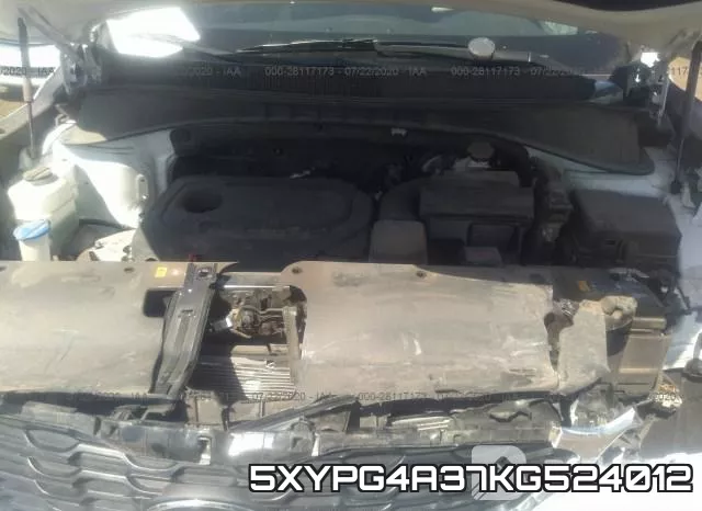 5XYPG4A37KG524012 фото 2