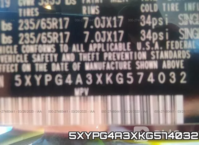 5XYPG4A3XKG574032 фото 10