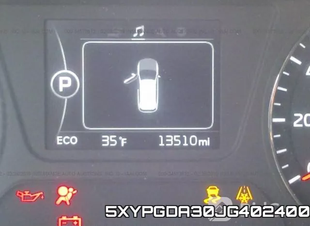 5XYPGDA30JG402400 фото 8