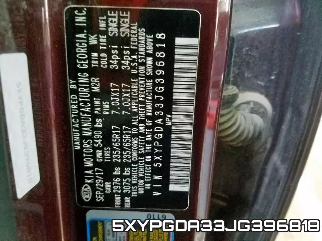 5XYPGDA33JG396818 фото 2