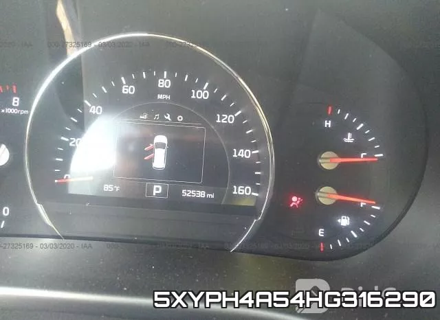 5XYPH4A54HG316290 фото 8
