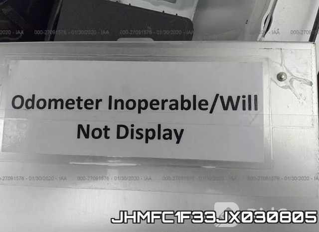 JHMFC1F33JX030805 фото 8