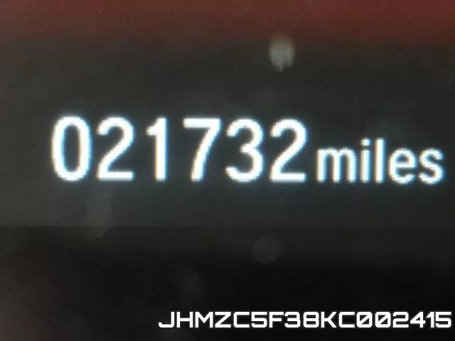 JHMZC5F38KC002415 фото 9