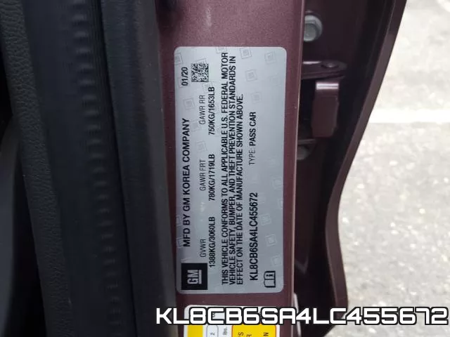 KL8CB6SA4LC455672 фото 2