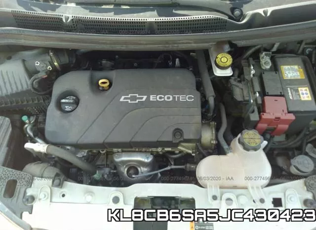 KL8CB6SA5JC430423 фото 2