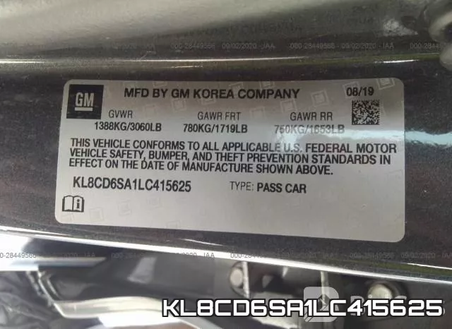 KL8CD6SA1LC415625 фото 10