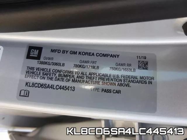 KL8CD6SA4LC445413 фото 2