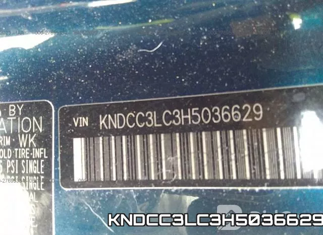 KNDCC3LC3H5036629 фото 10