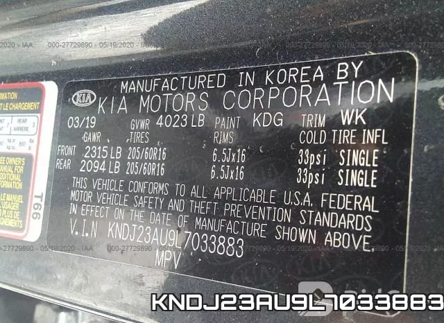 KNDJ23AU9L7033883 фото 10