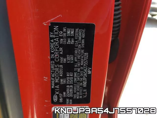 KNDJP3A54J7557028 фото 2