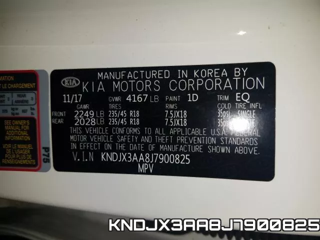 KNDJX3AA8J7900825 фото 2