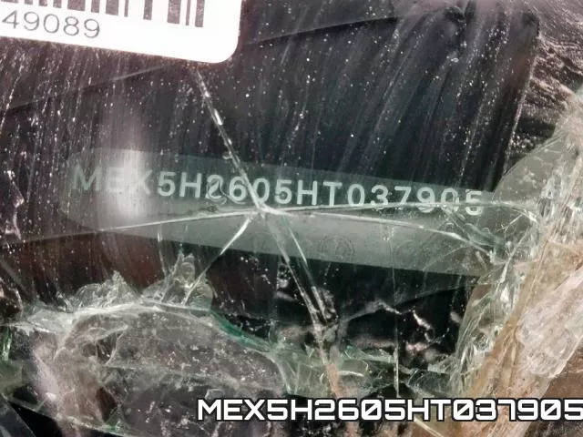 MEX5H2605HT037905 фото 2