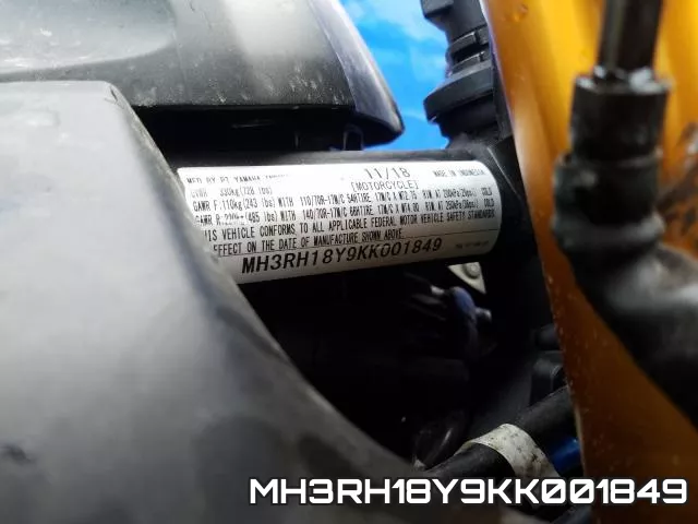 MH3RH18Y9KK001849 фото 2