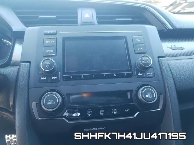 SHHFK7H41JU417195 фото 10