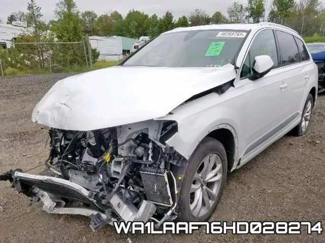 WA1LAAF76HD028274 фото 3
