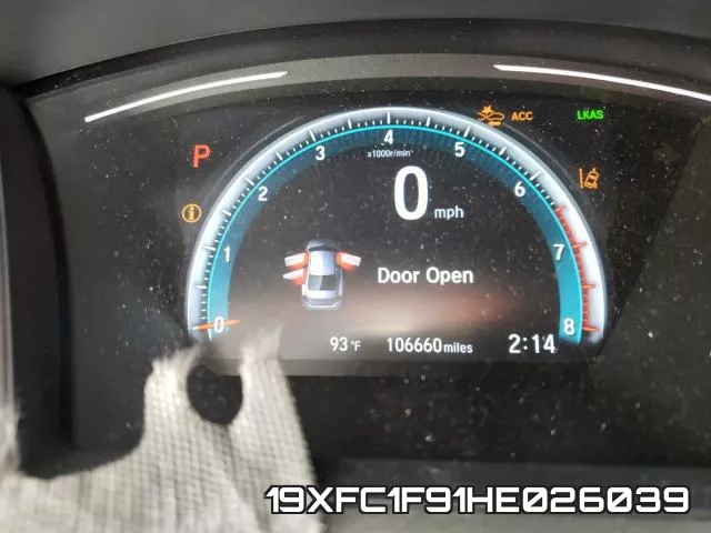 19XFC1F91HE026039 фото 9