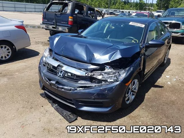 19XFC2F50JE020743 фото 3