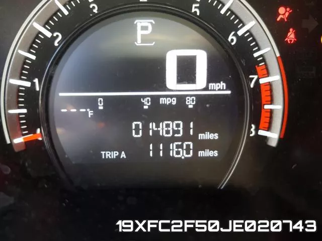 19XFC2F50JE020743 фото 9