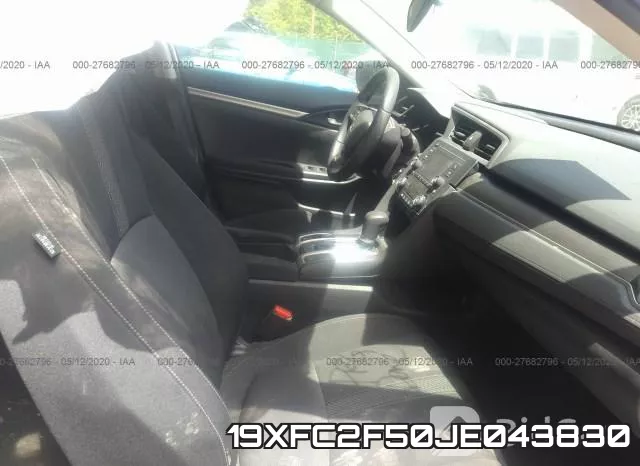 19XFC2F50JE043830 фото 6