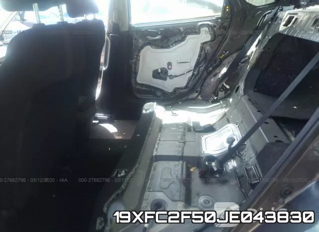 19XFC2F50JE043830 фото 9
