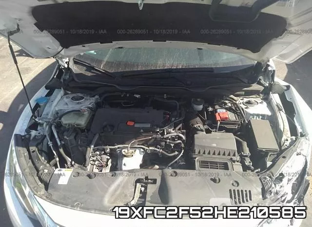 19XFC2F52HE210585 фото 2