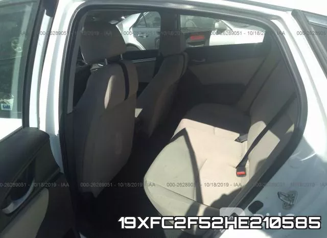 19XFC2F52HE210585 фото 9