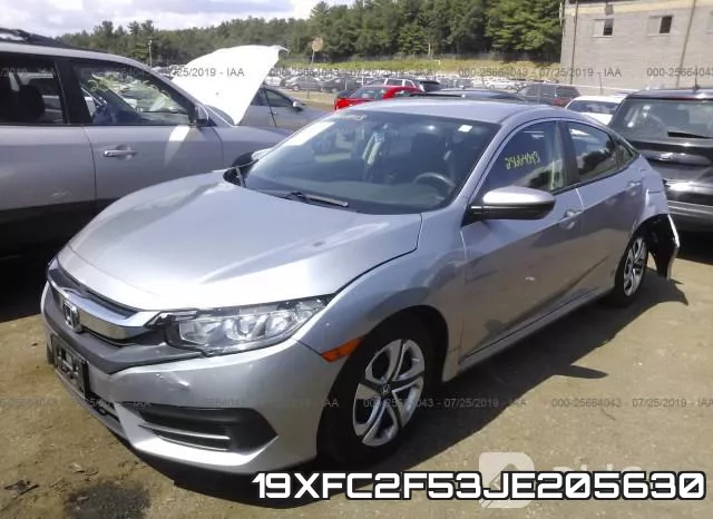 19XFC2F53JE205630 фото 3