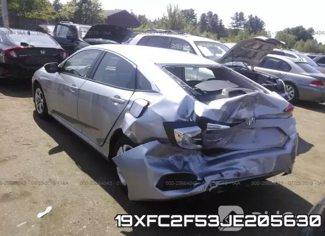 19XFC2F53JE205630 фото 4