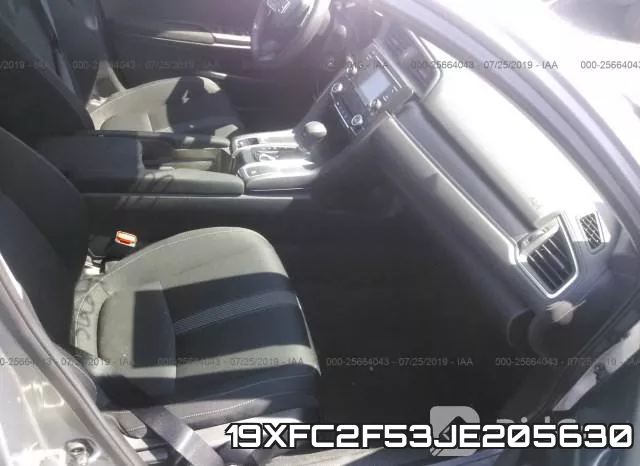 19XFC2F53JE205630 фото 6