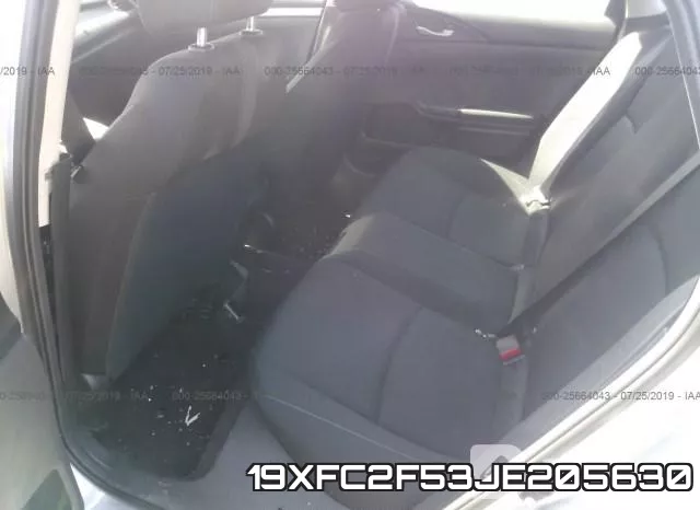 19XFC2F53JE205630 фото 9